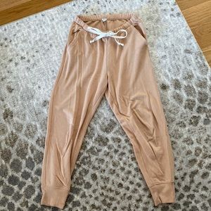 Peach Aerie sweat pants